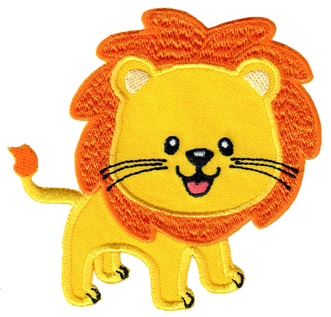 Jungle animal Embroidered Iron On Patches and Sew On Appliques for kids 
