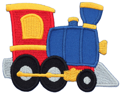 Transportation Iron On Patches and Embroidered Sew On Appliques for kids