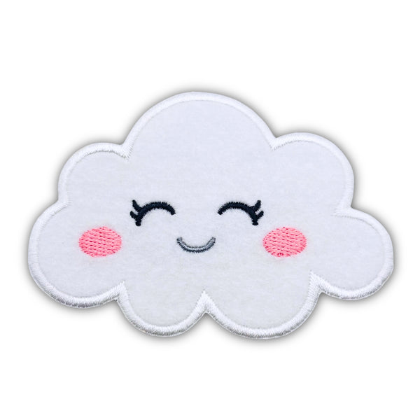 Cloud Iron-On Patch