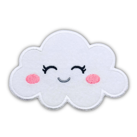 Cloud Iron-On Patch