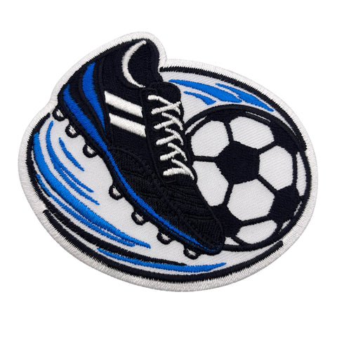 Football and Cleat Iron-On Patch