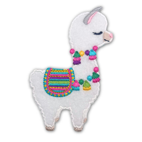 Llama Iron-On Patch
