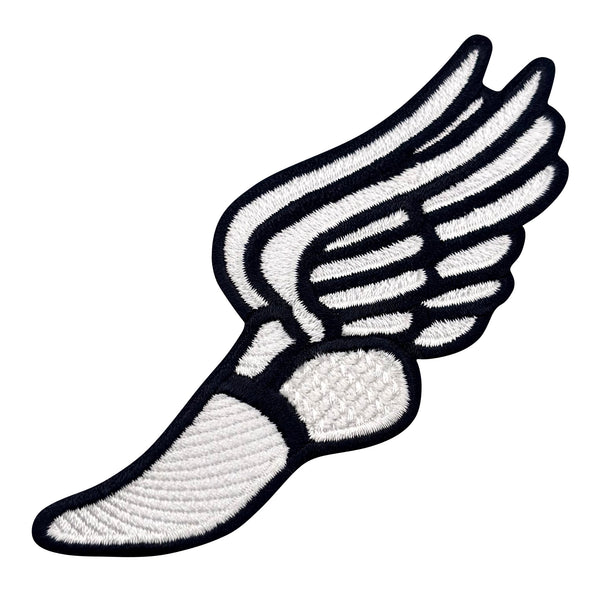 Track & Field Running Shoe Iron-On Patch