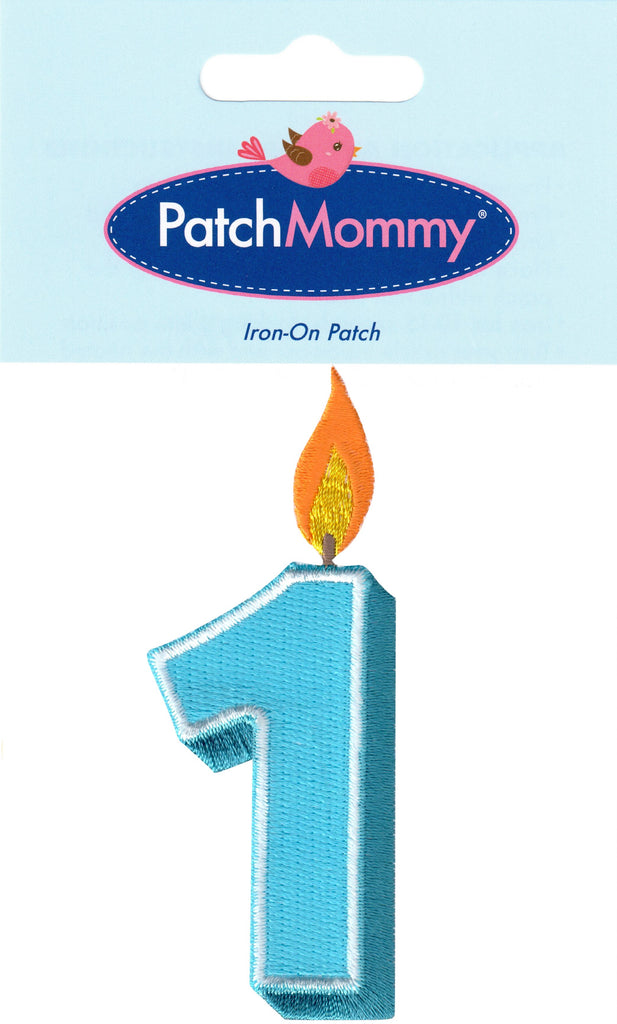 Birthday number patch number applique