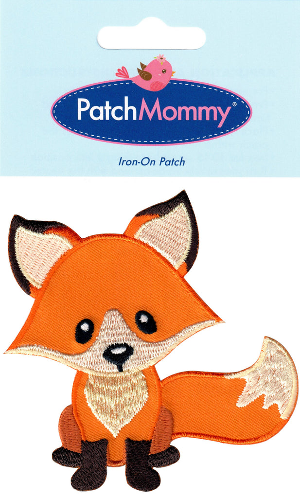 Fox patches woodland animal