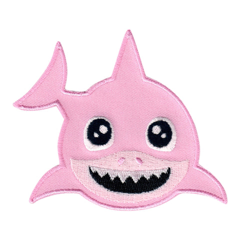 Shark Iron On Patch Embroidered Sew On Applique for Kids Baby