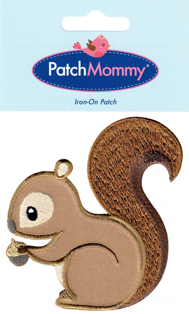 Woodland animal patches for clothing