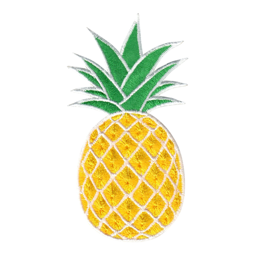 Pineapple iron on patch
